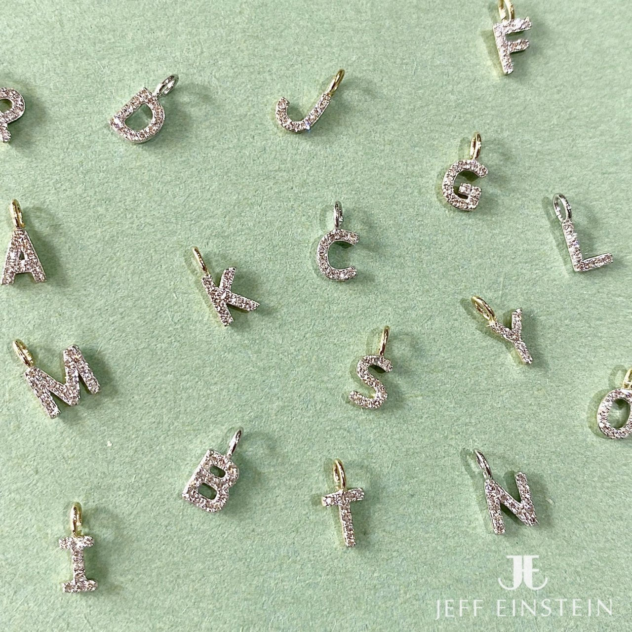 9ct Diamond Initials