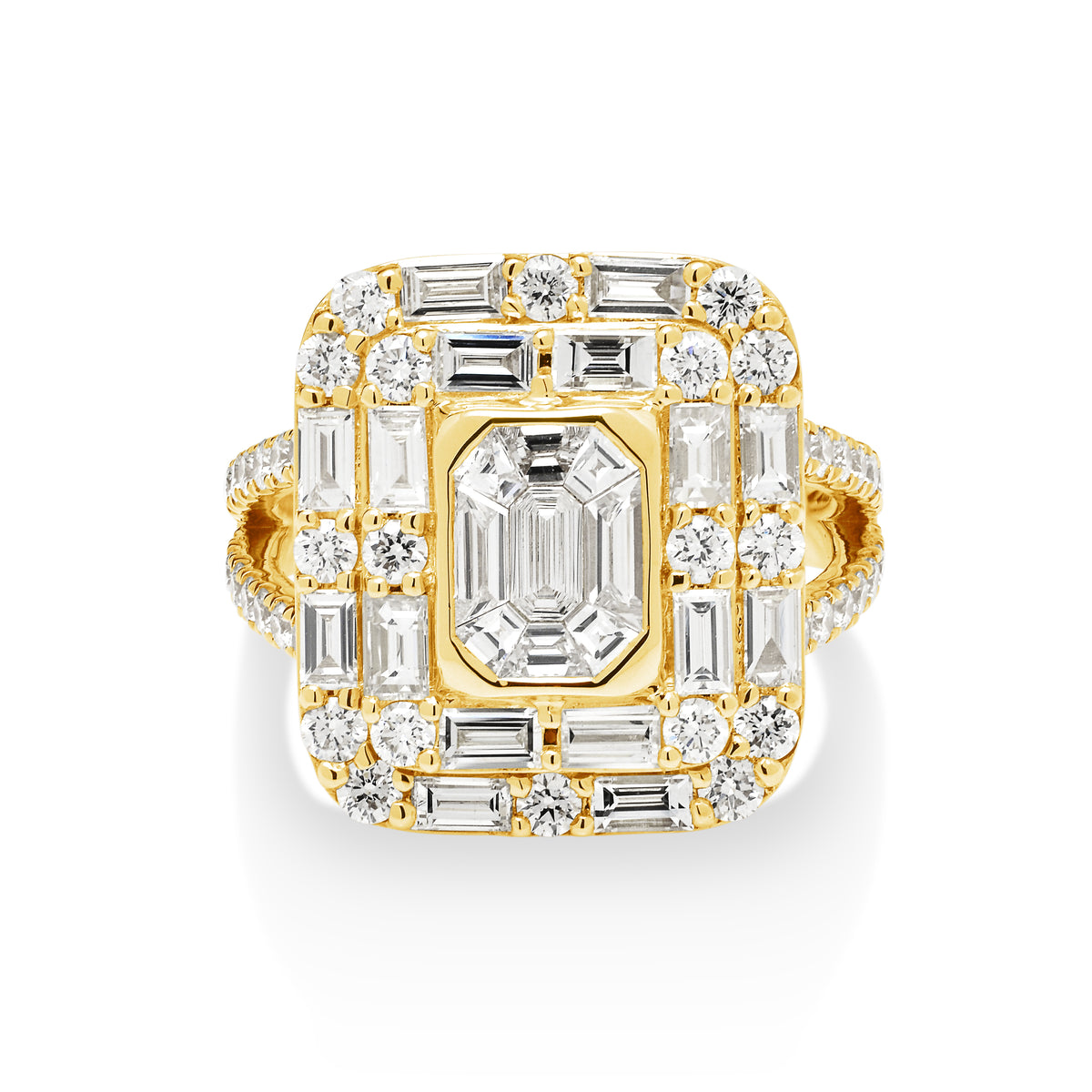 Jeffrey A Rings 18ct Yellow Gold Fancy Cut Diamond Ring – JEFF EINSTEIN JEWELLERY