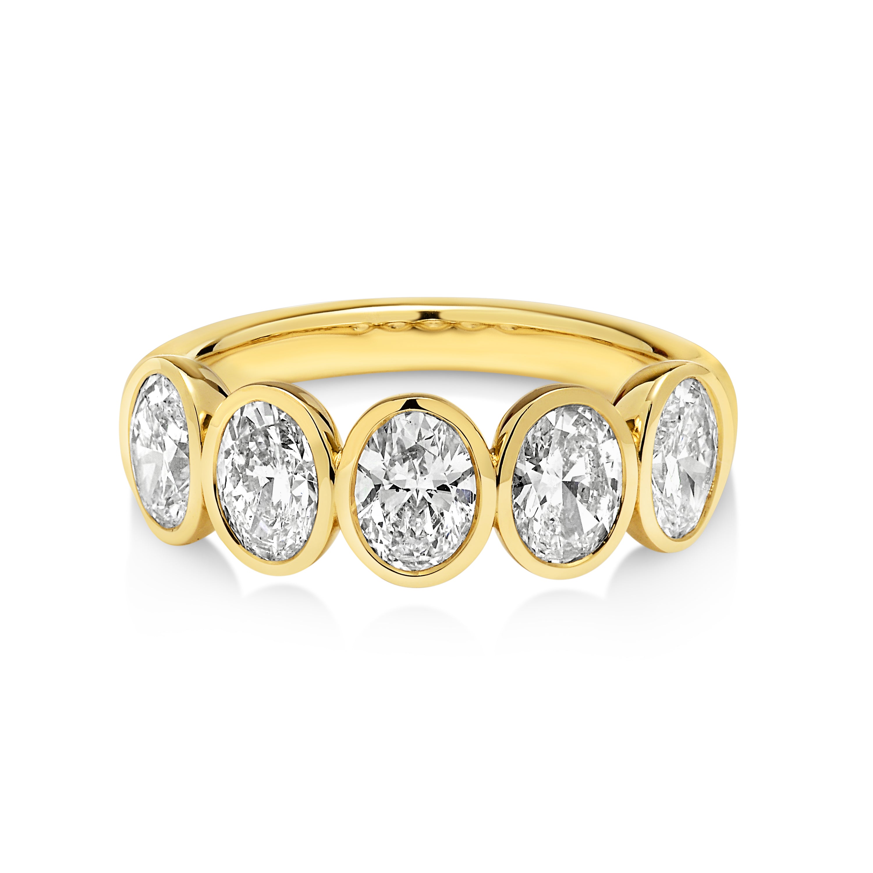 Jeffrey A Rings 18ct Yellow Gold and Oval Cut Diamond Ring – JEFF EINSTEIN JEWELLERY